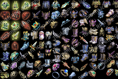 RPG equipment icon main cover image